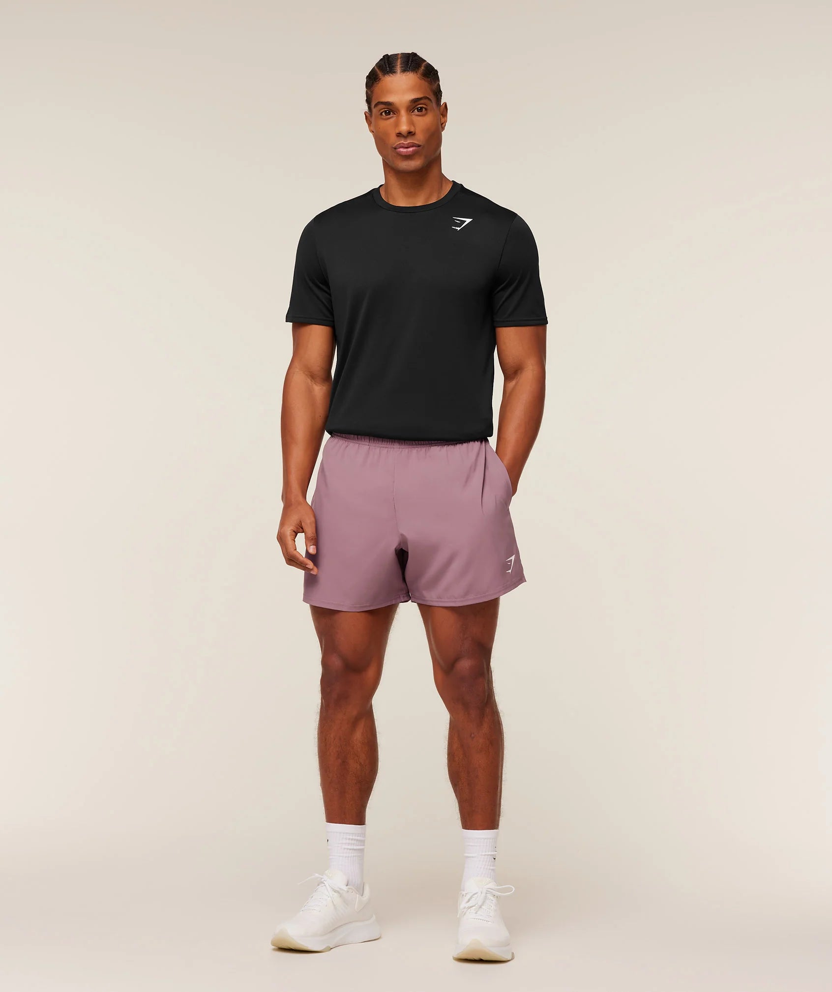 Gymshark Arrival 5" Shorts- Mauve