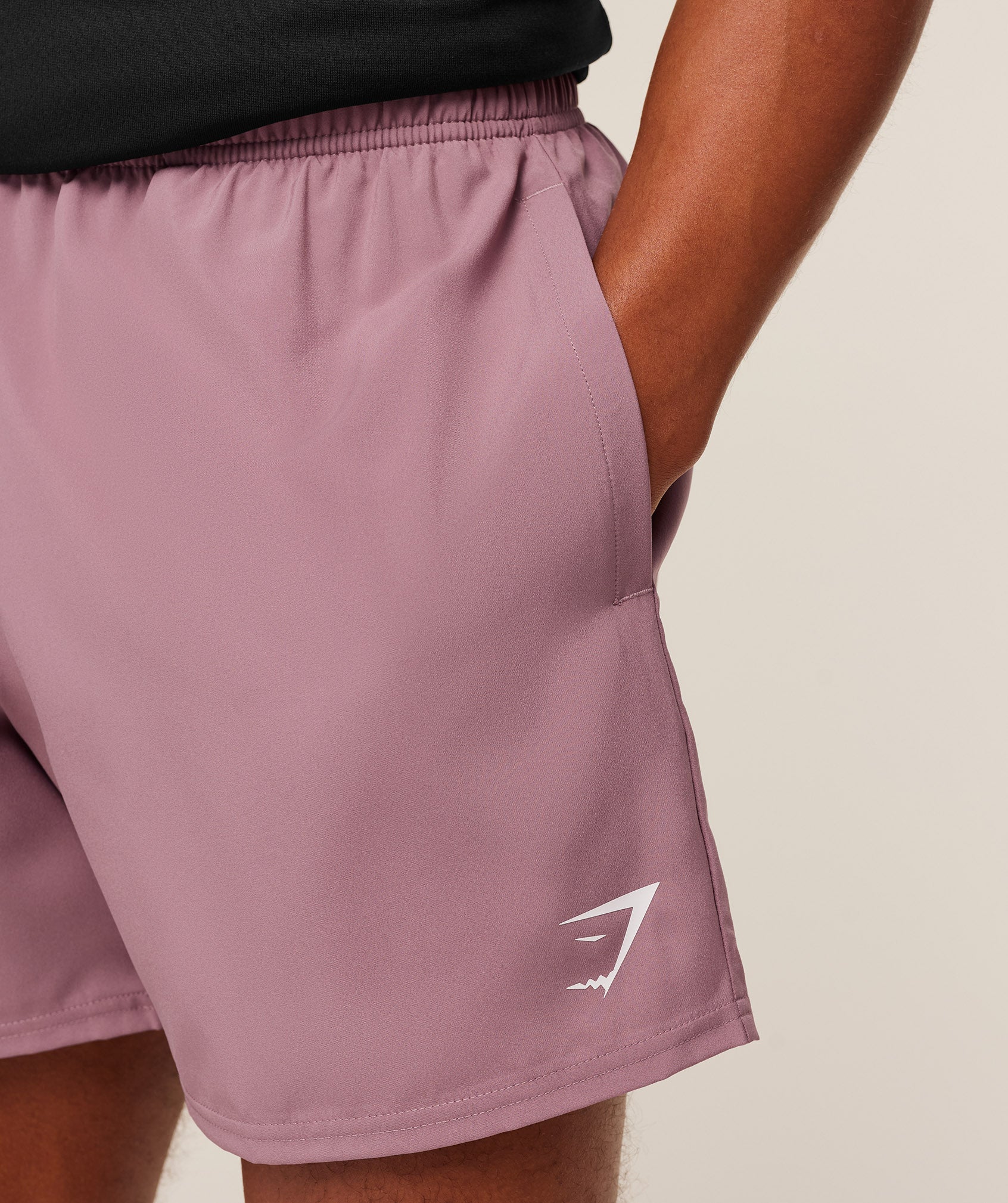 Gymshark Arrival 5" Shorts- Mauve