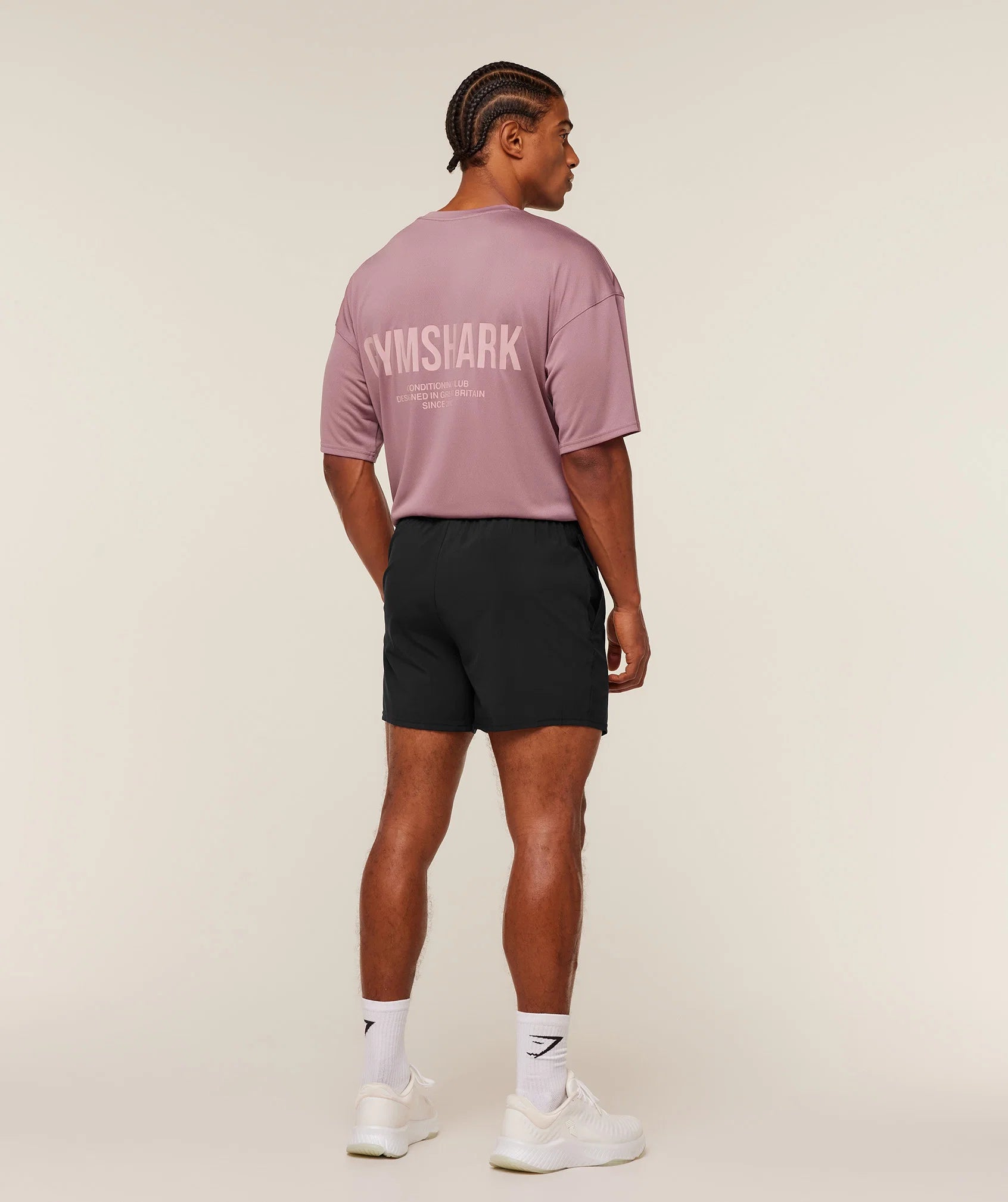 Gymshark Conditioning Club Oversized T-Shirt- Mauve