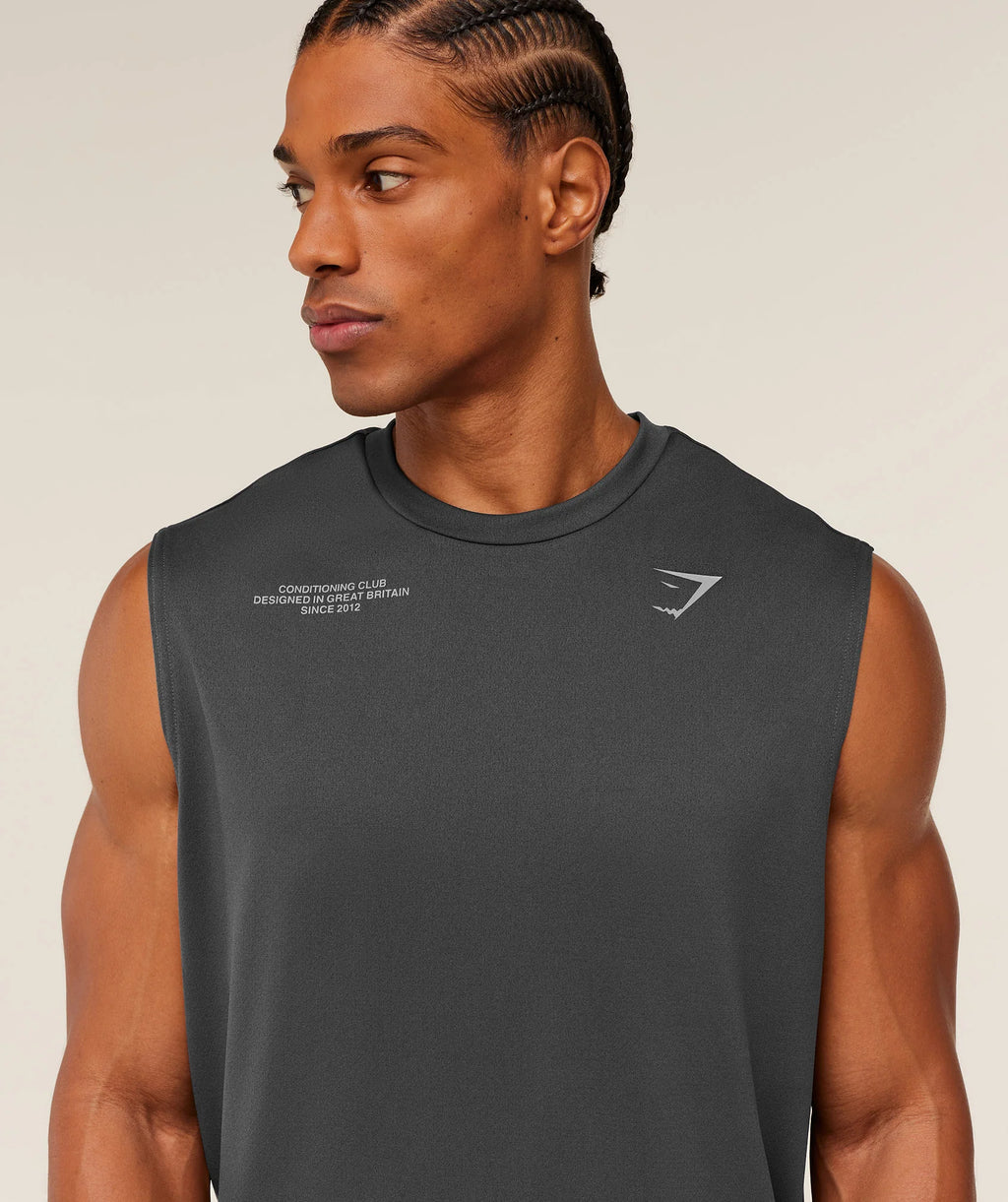 Gymshark Conditioning Club Tank- Smokey Grey