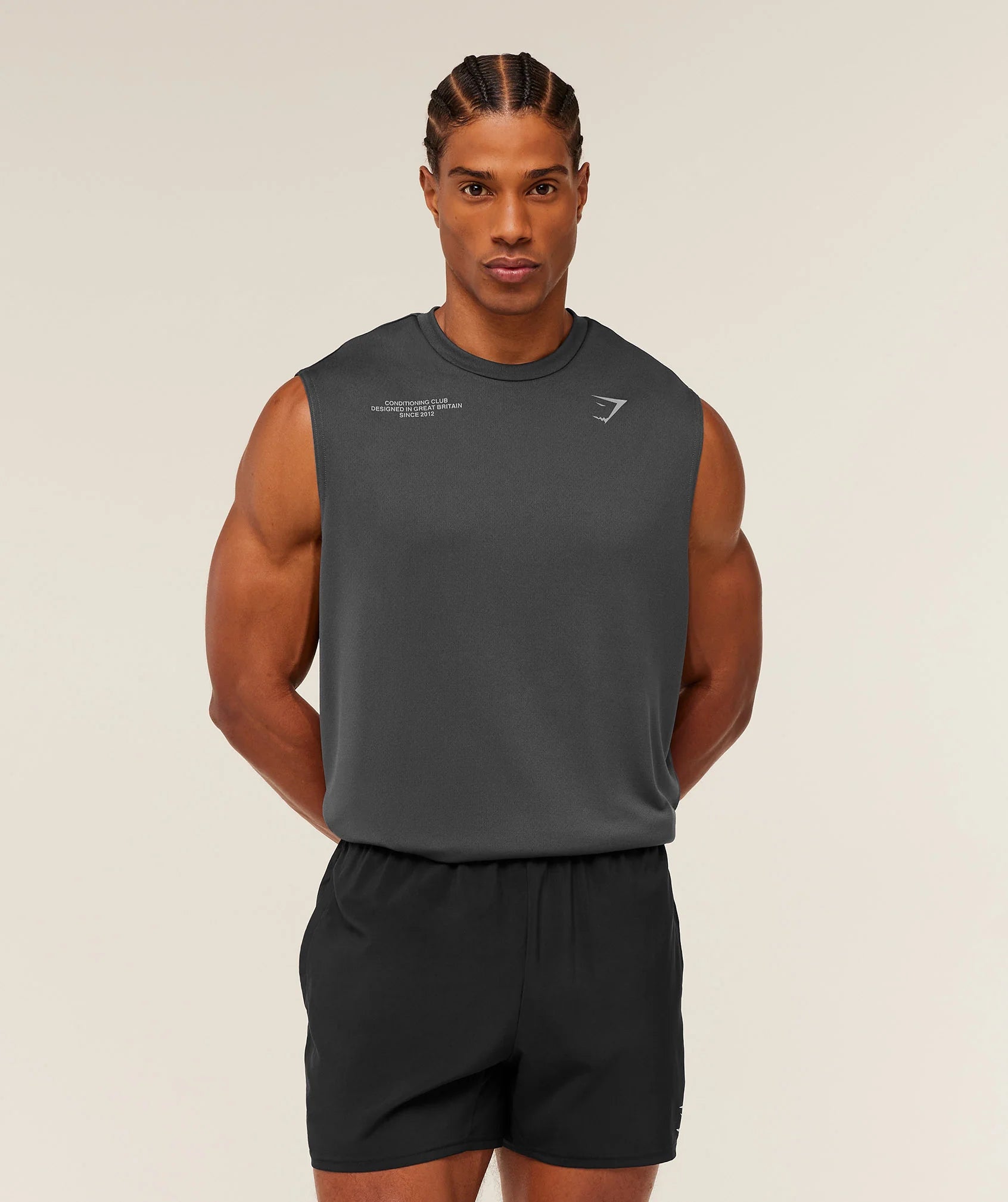 Gymshark Conditioning Club Tank- Smokey Grey