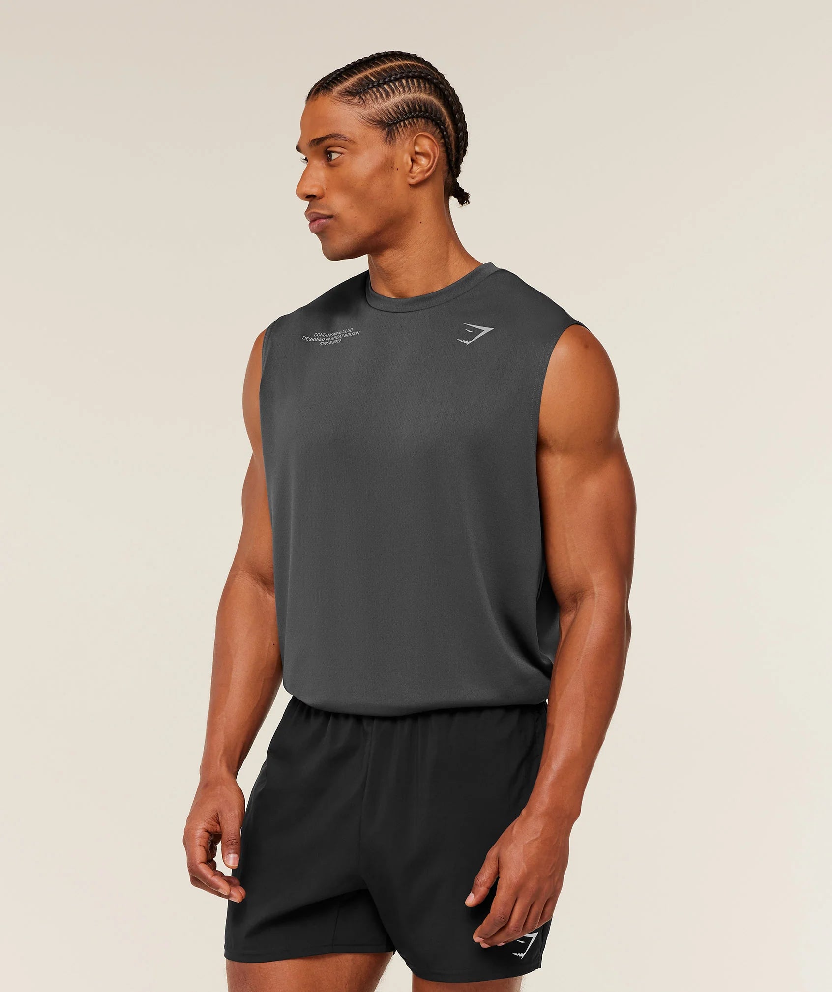 Gymshark Conditioning Club Tank- Smokey Grey