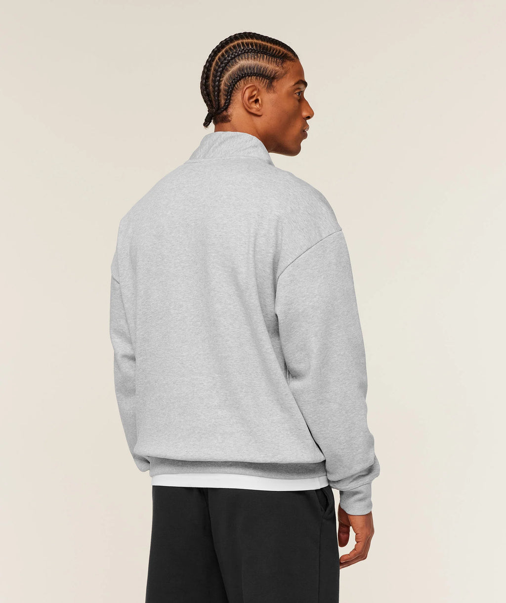 Gymshark Crest 1/4 Zip- Grey