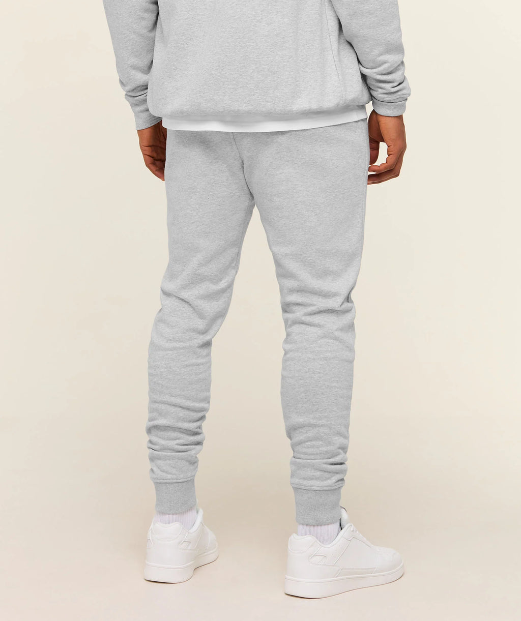 Gymshark Crest Joggers- Light Grey