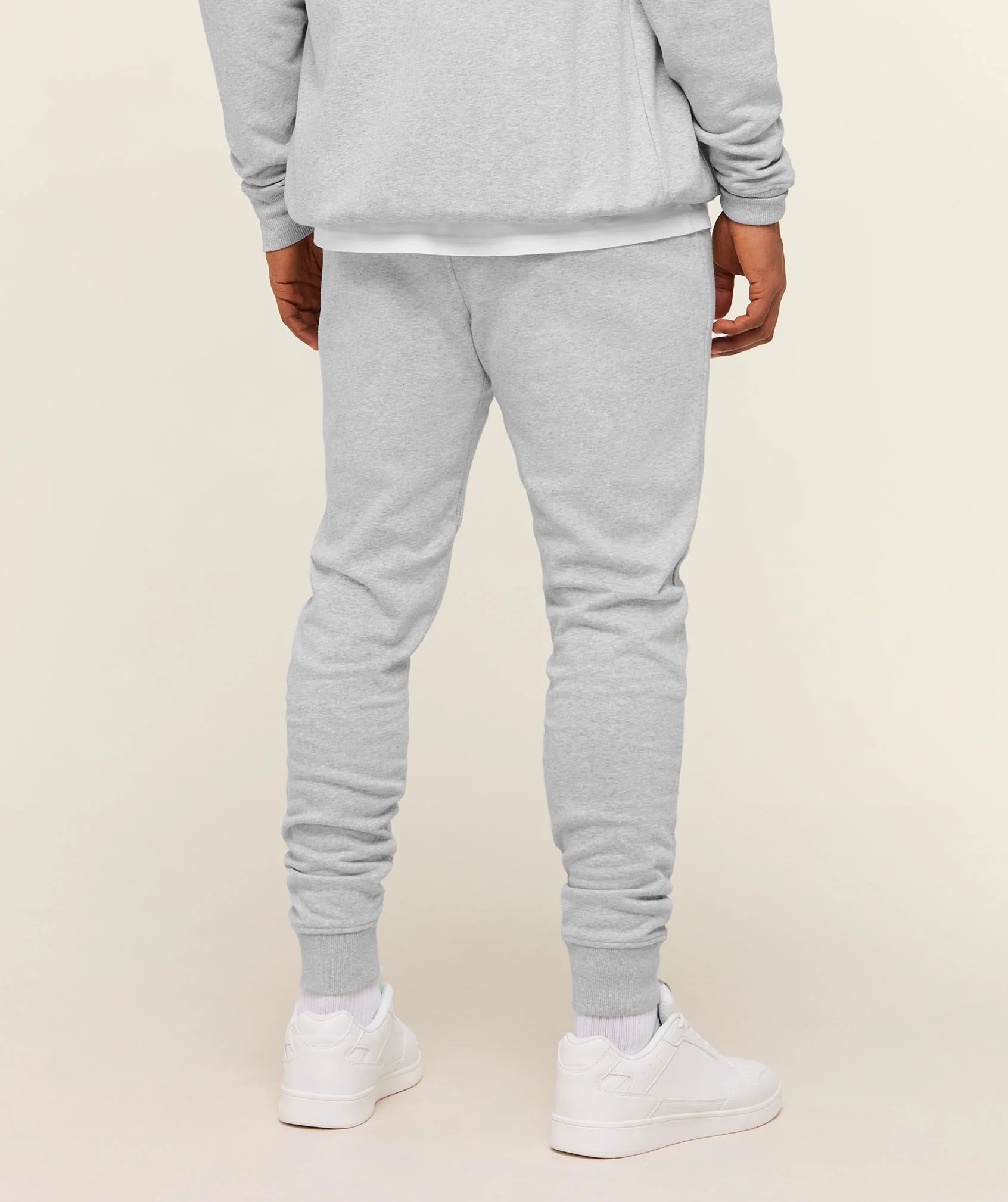 Crest Joggers- Light Grey