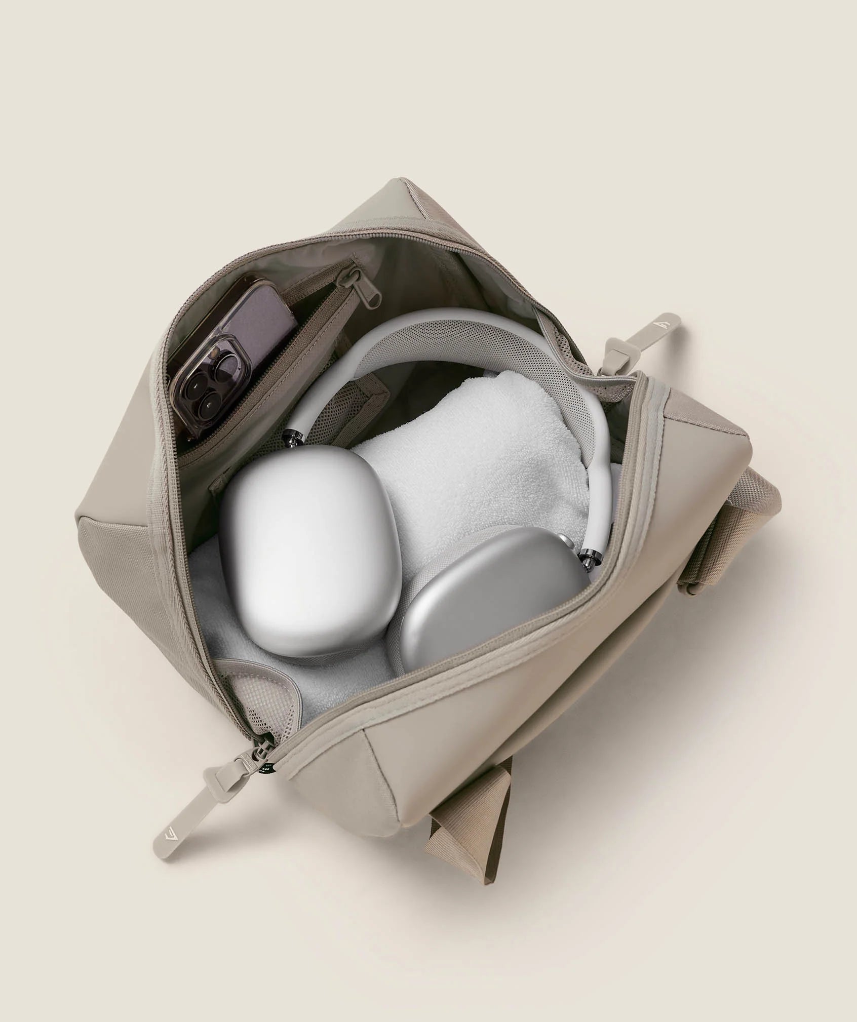 Gymshark- Everyday Mini Holdall- Mushroom Grey