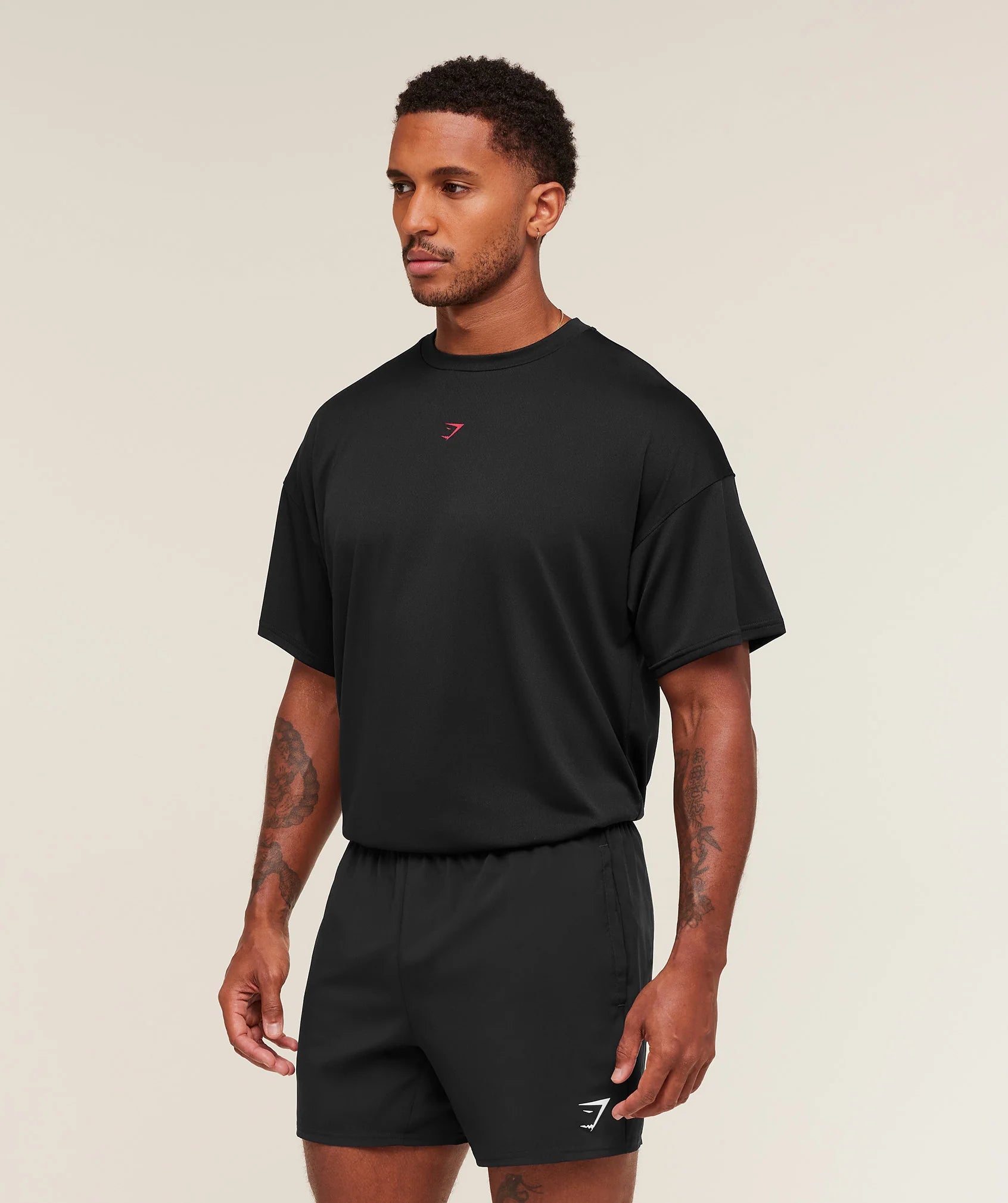 Gymshark Hybrid Athlete T-Shirt - GS Black