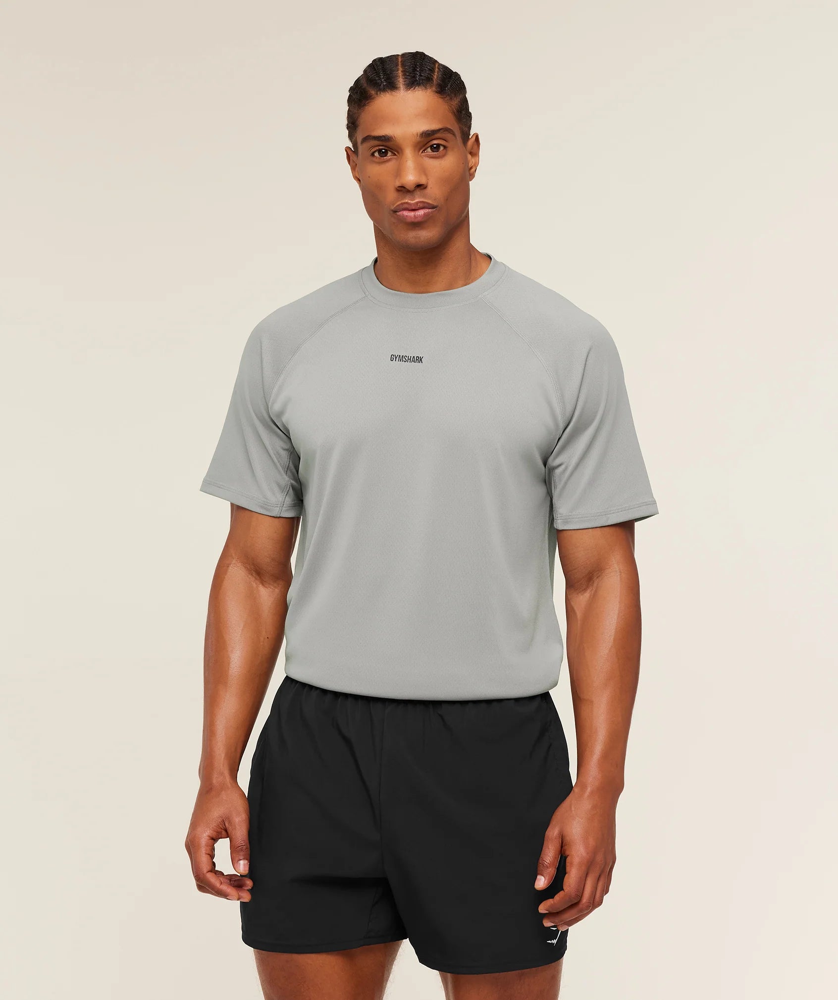 Gymshark Train T-Shirt -Smokey Grey