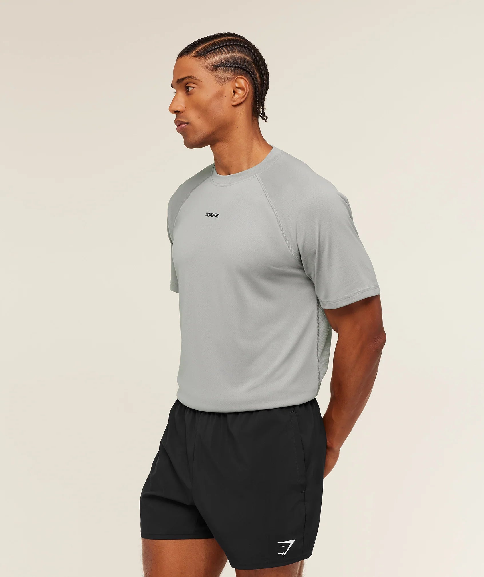 Gymshark Train T-Shirt -Smokey Grey