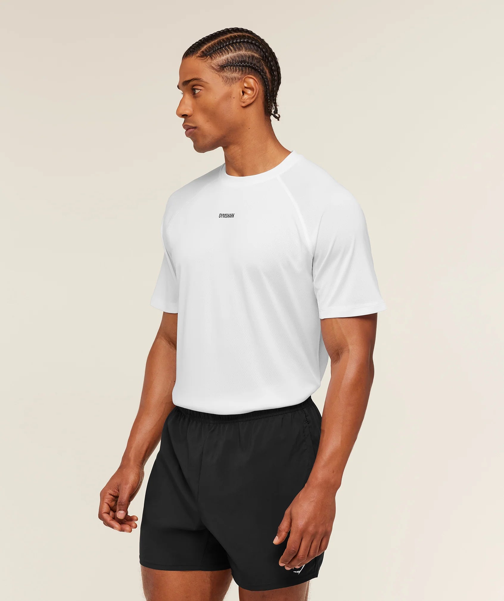 Gymshark Train T-Shirt- White