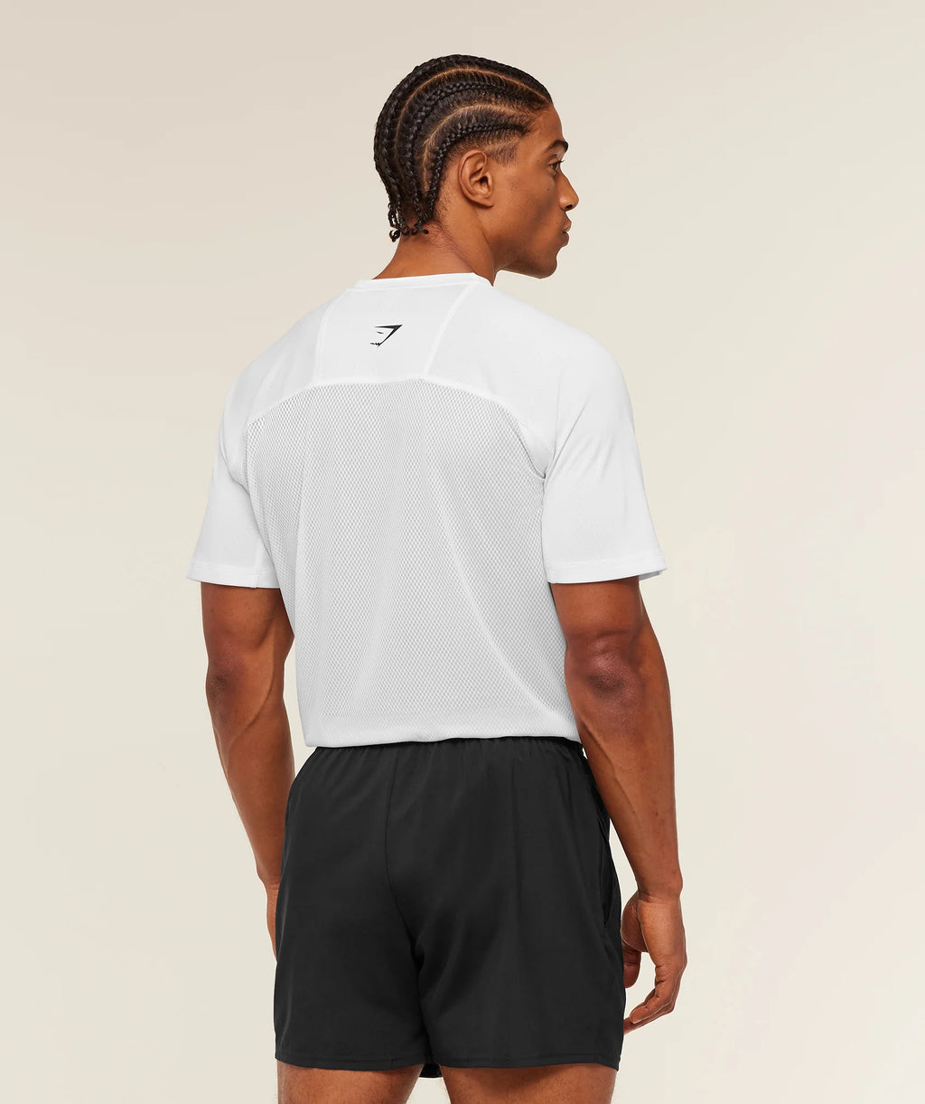 Gymshark Train T-Shirt- White
