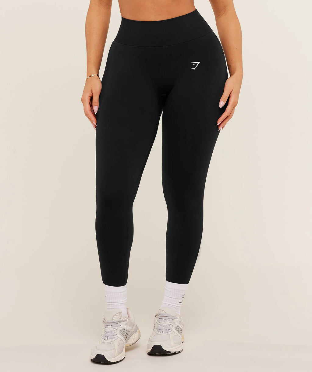 Gymshark Lift Seamless High-Rise Leggings - Black