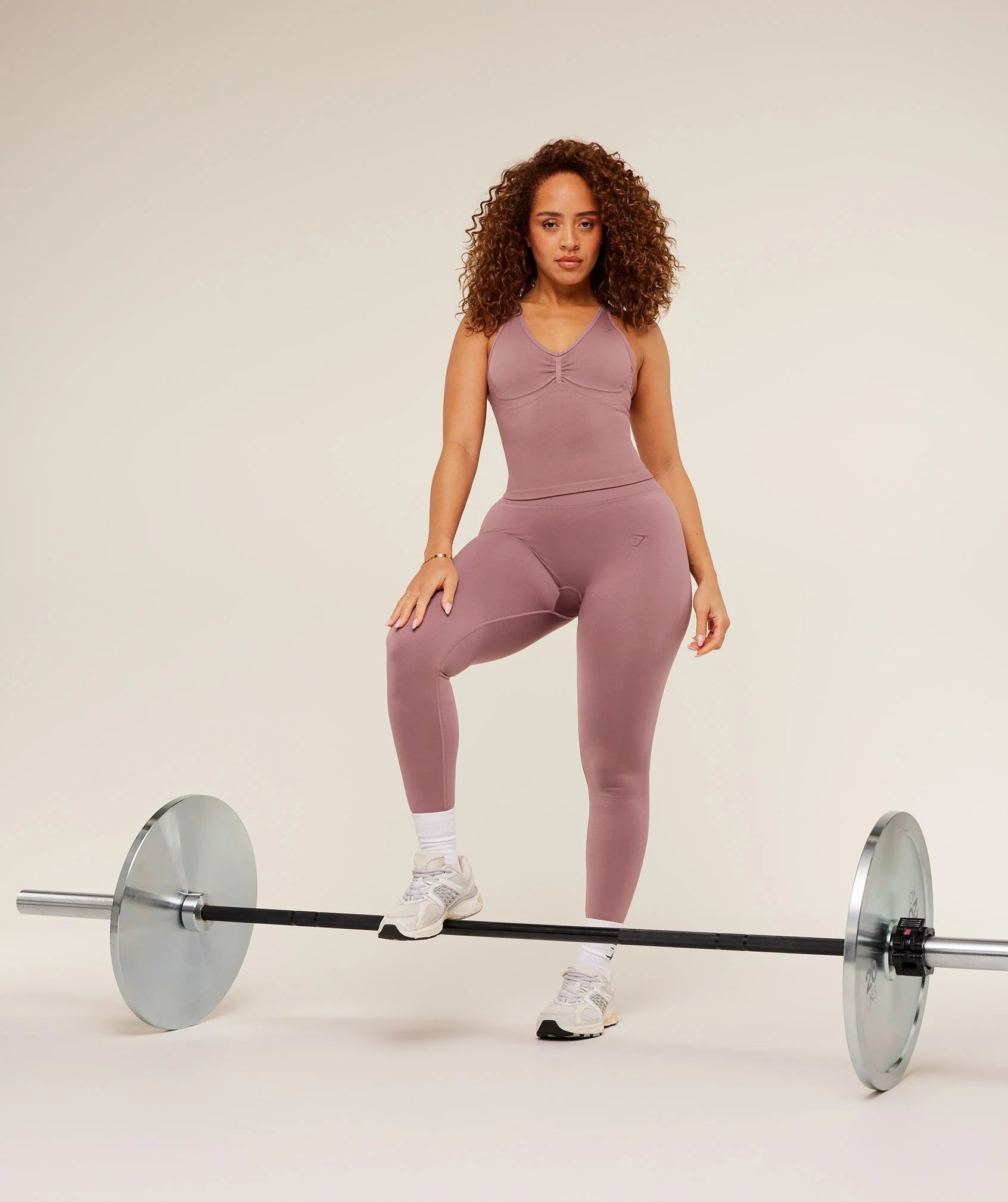 Gymshark Lift Seamless Set - Mauve