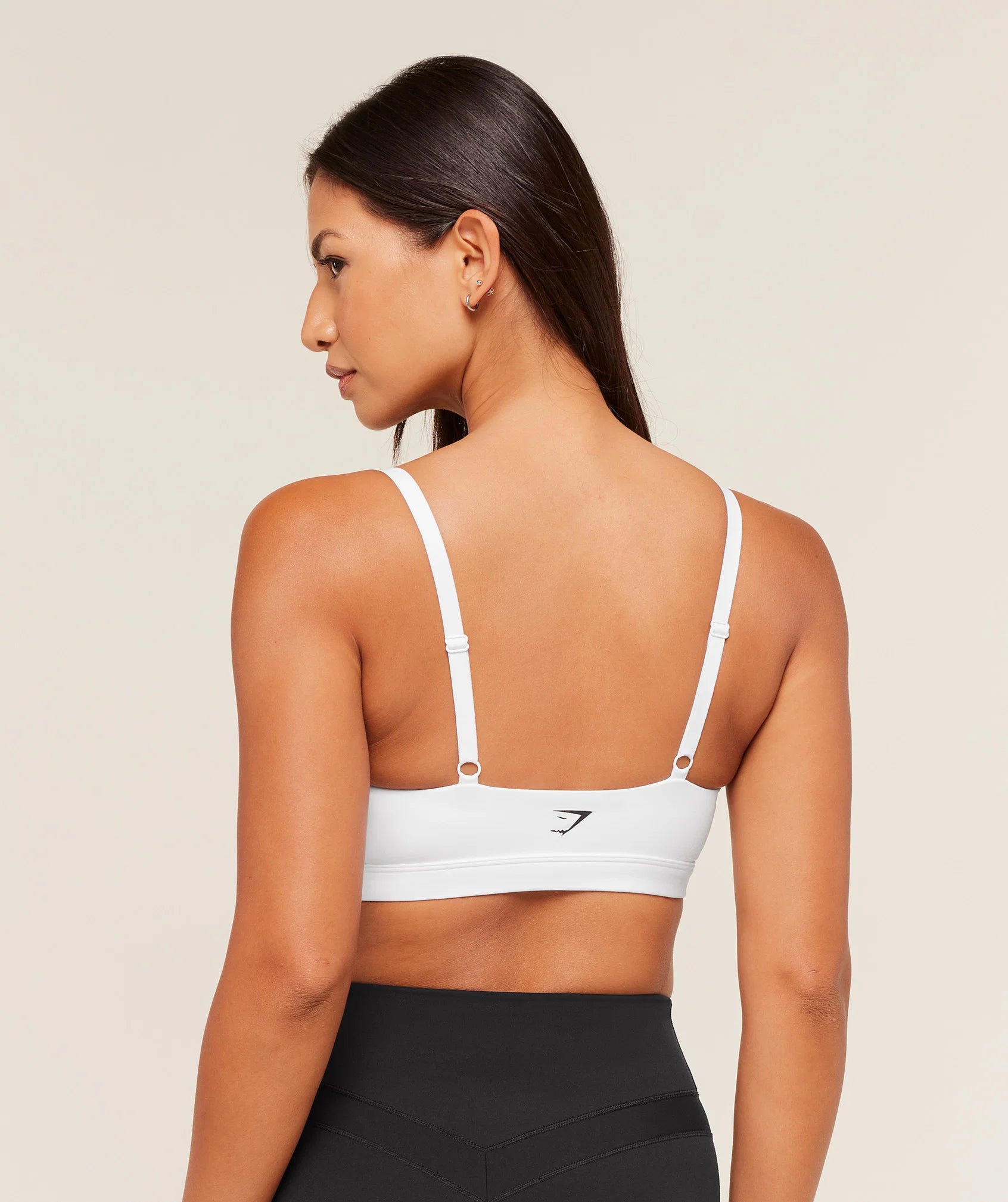 Gymshark Balcony Peekaboo Sports Bra- White