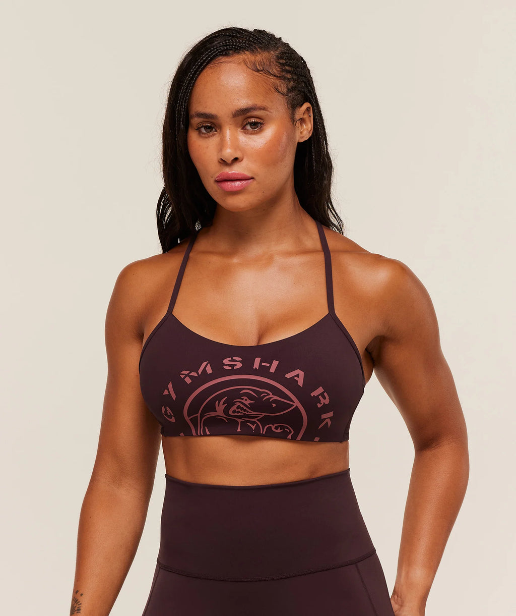 Gymshark Legacy Sports Bra- Cherry Purple