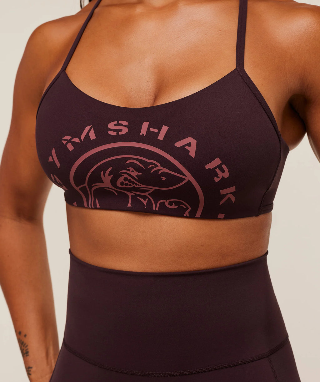 Gymshark Legacy Sports Bra- Cherry Purple