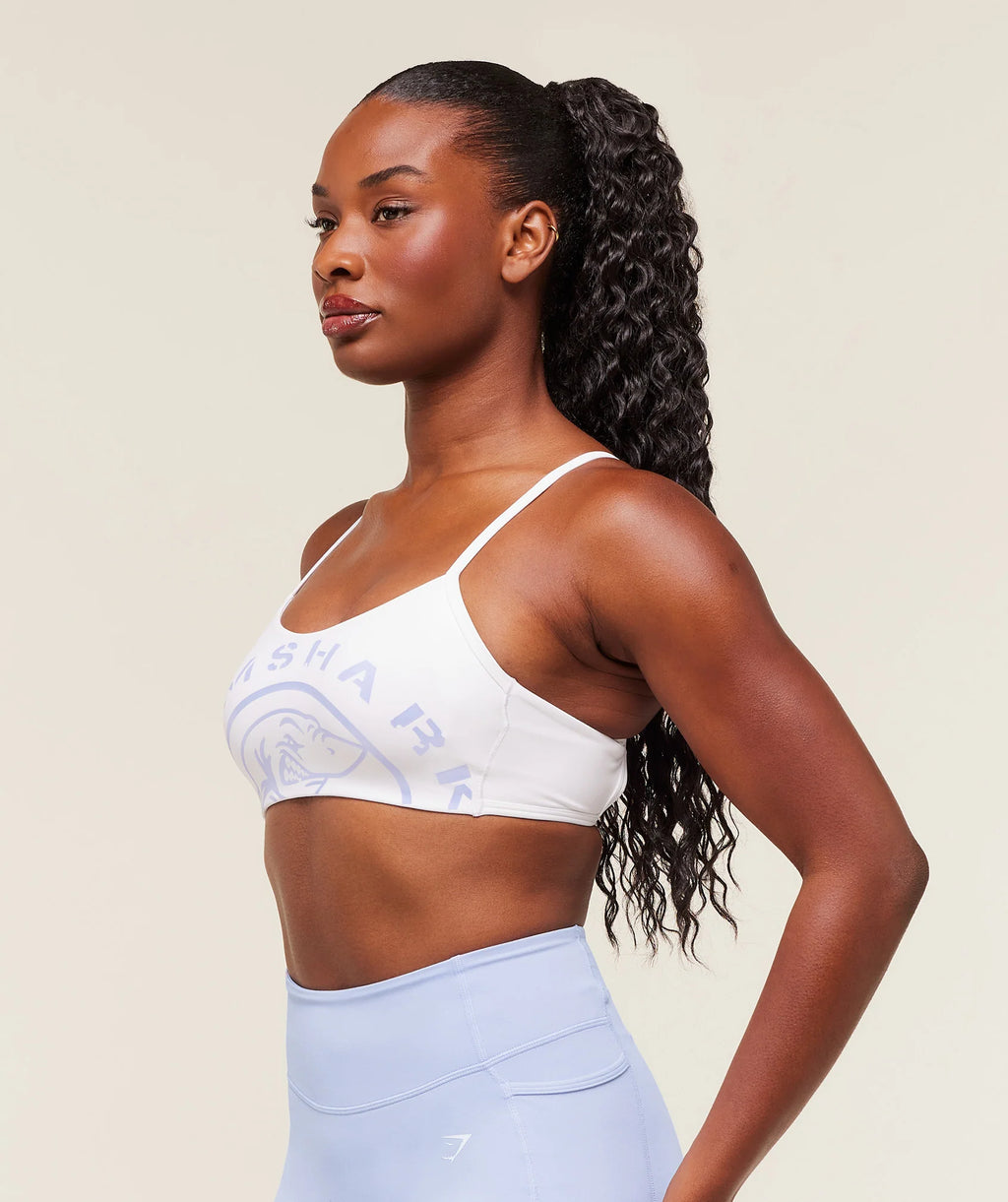 Gymshark Legacy Sports Bra- White