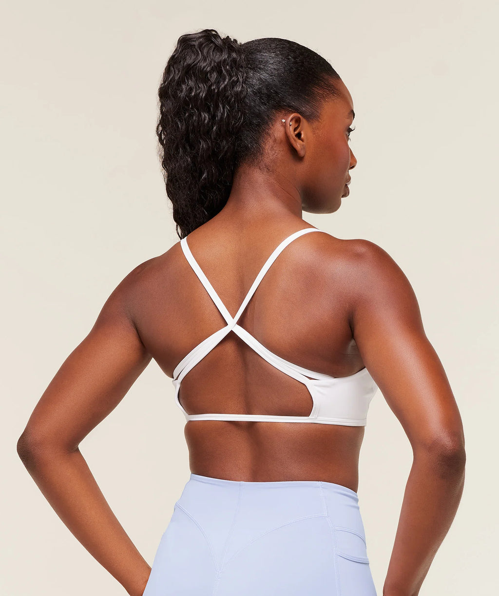Gymshark Legacy Sports Bra- White