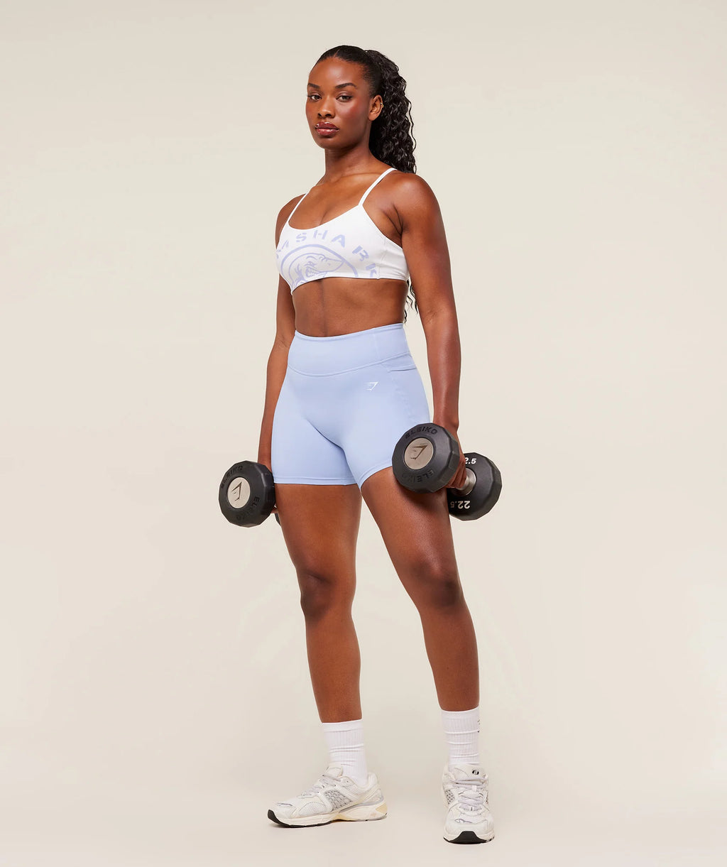 Gymshark Legacy Sports Bra- White
