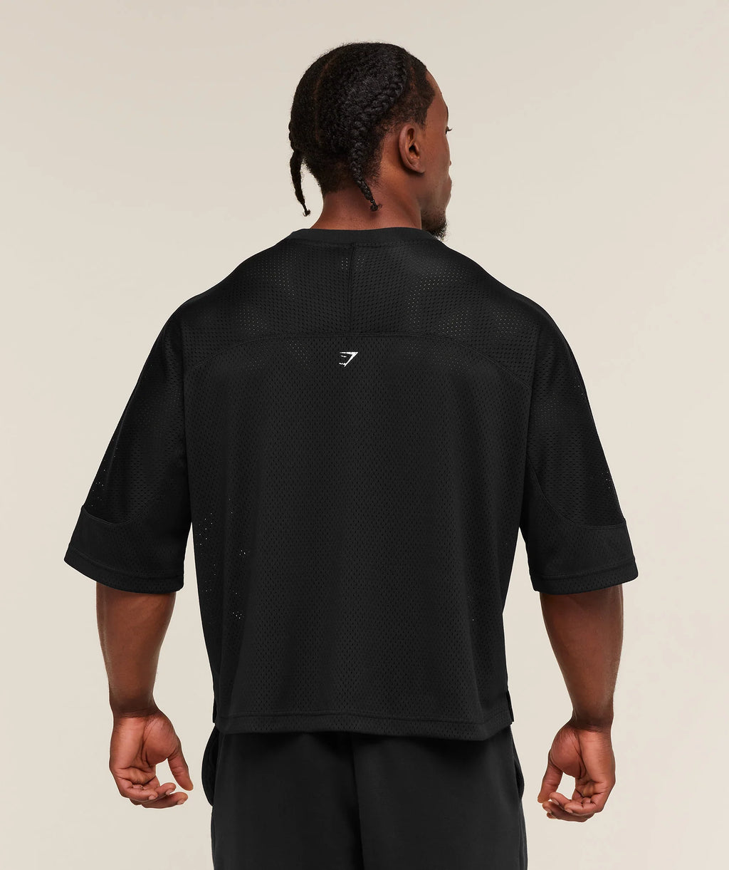 Gymshark Graphic Mesh Oversized T-Shirt