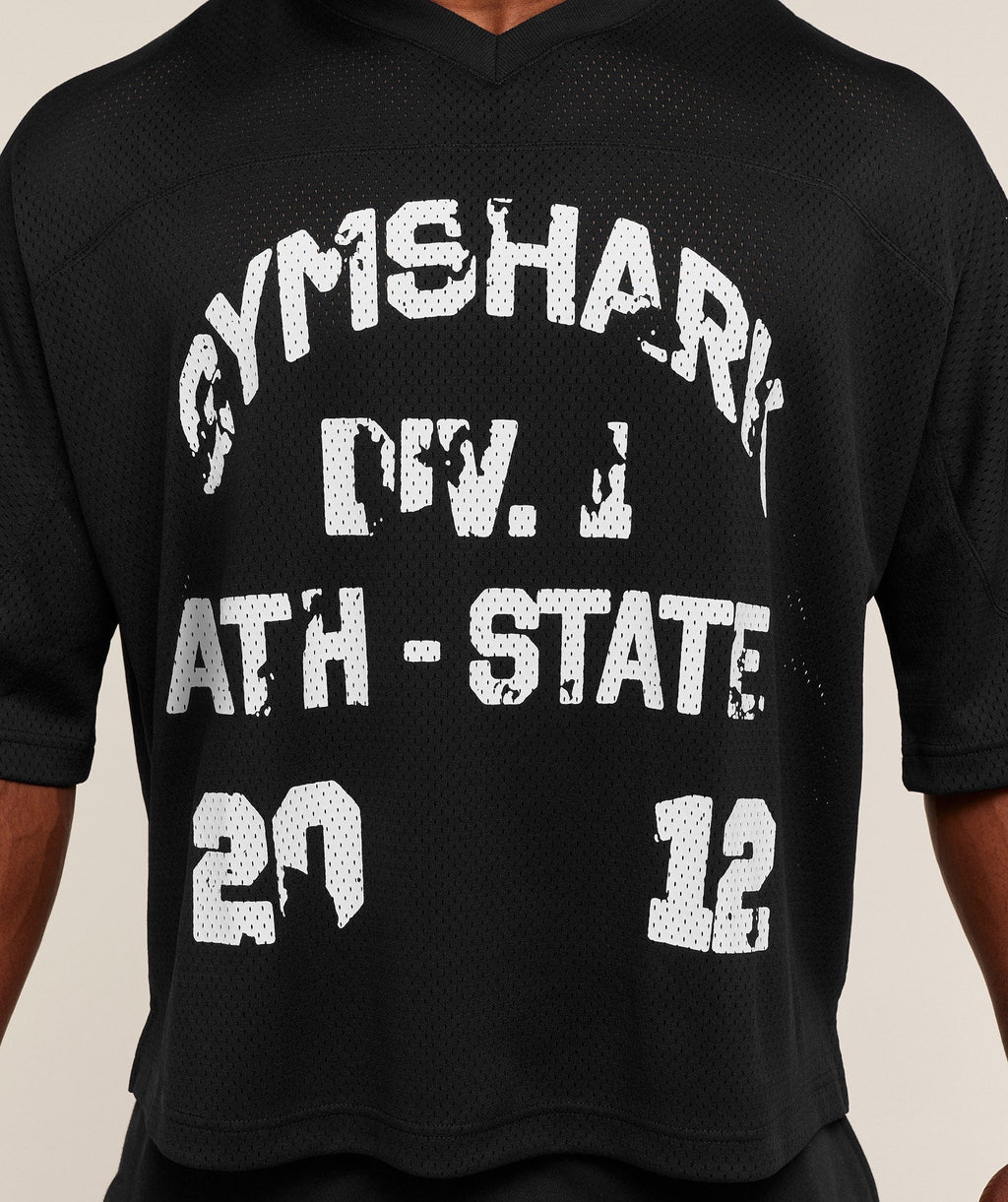 Gymshark Graphic Mesh Oversized T-Shirt