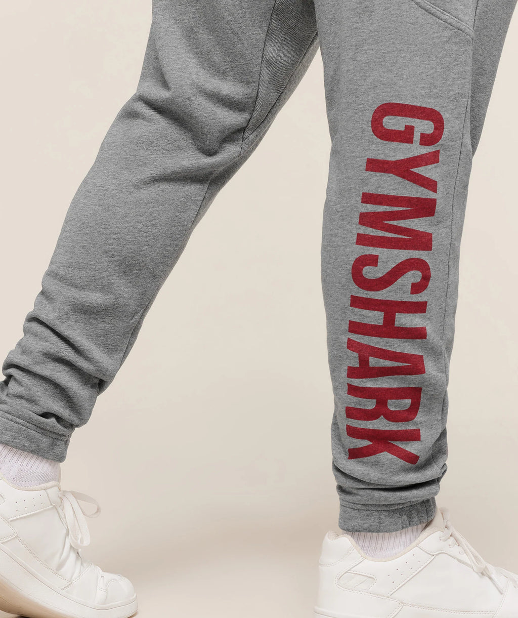 Gymshark Power Red Wordmark Jogger