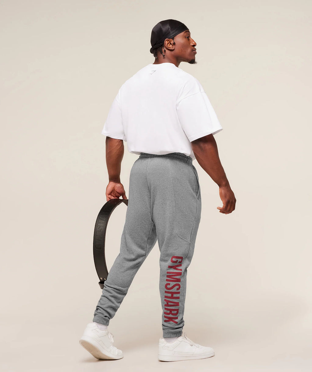 Gymshark Power Red Wordmark Jogger