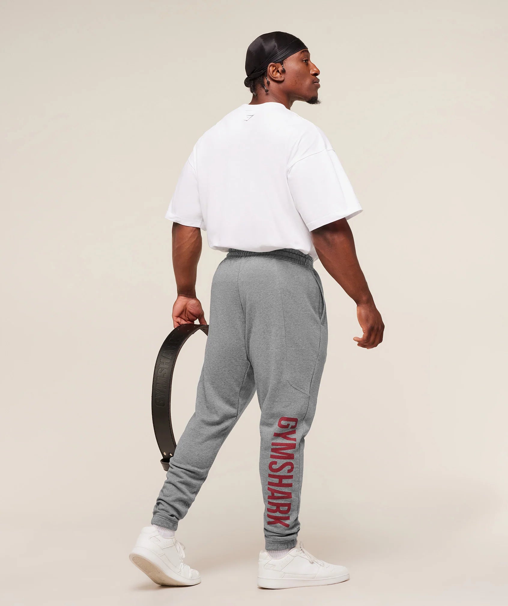 Gymshark Power Red Wordmark Jogger