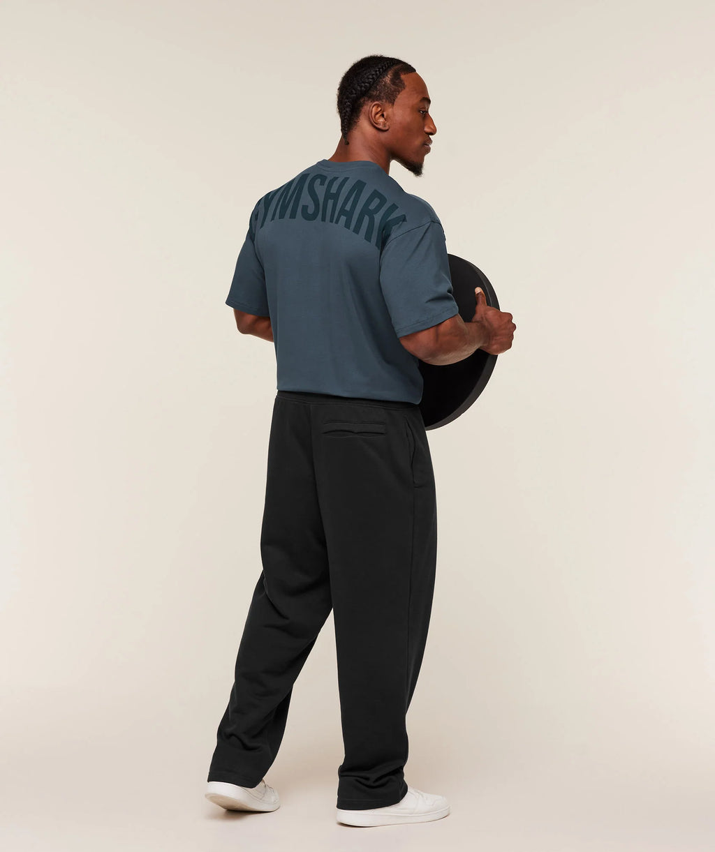Gymshark Power T-Shirt - Stealth Blue