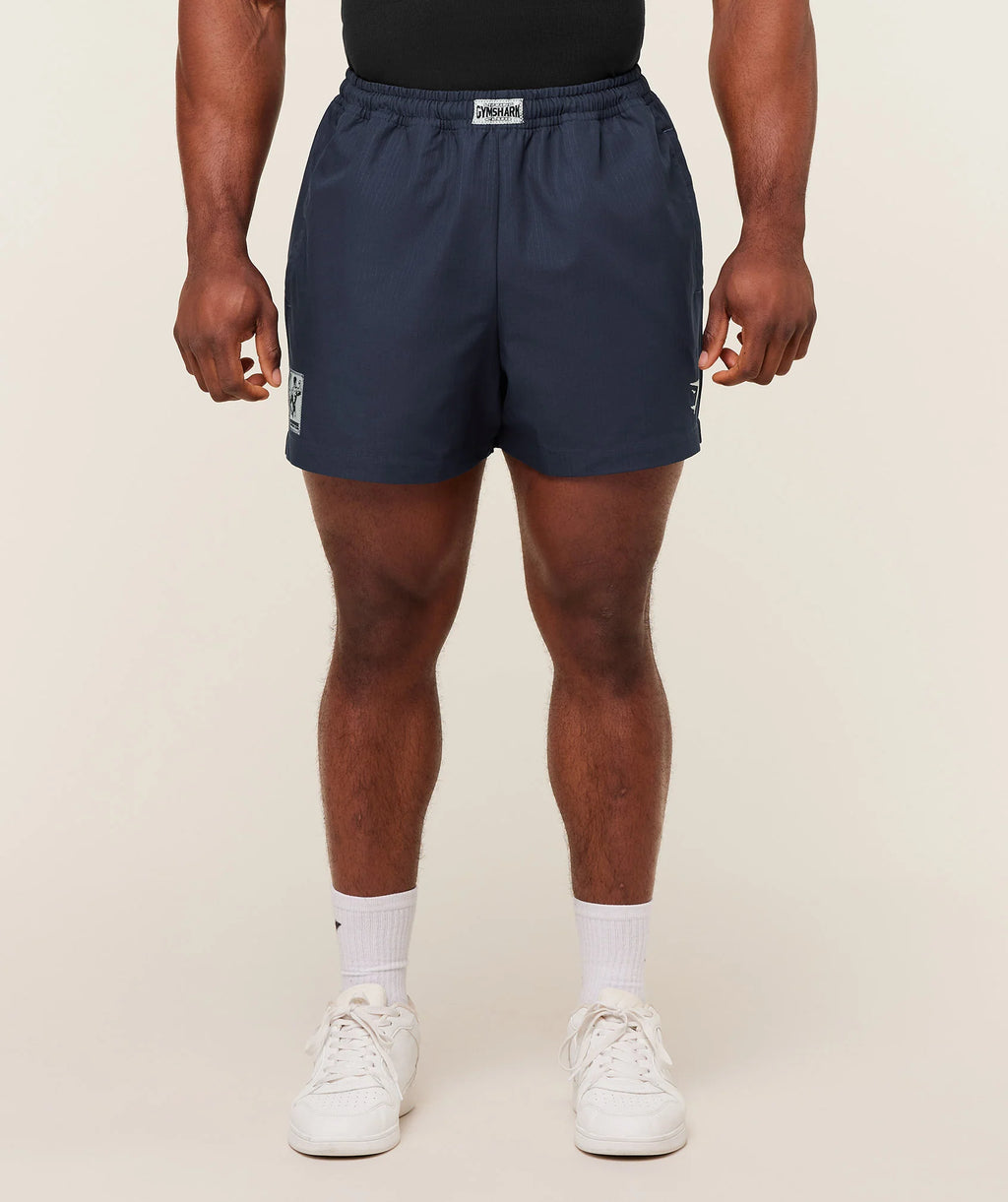 Gymshark Pumper Shorts 5"- Heavy Blue