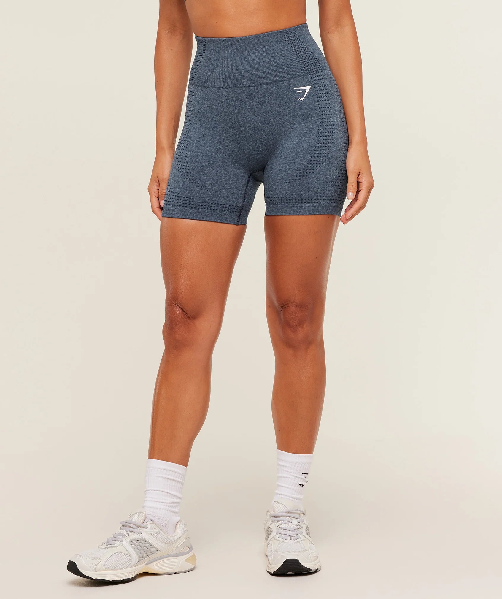 Gymshark Vital Seamless Shorts- Stealth Blue