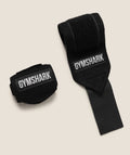 Gymshark Wrist Straps- Black