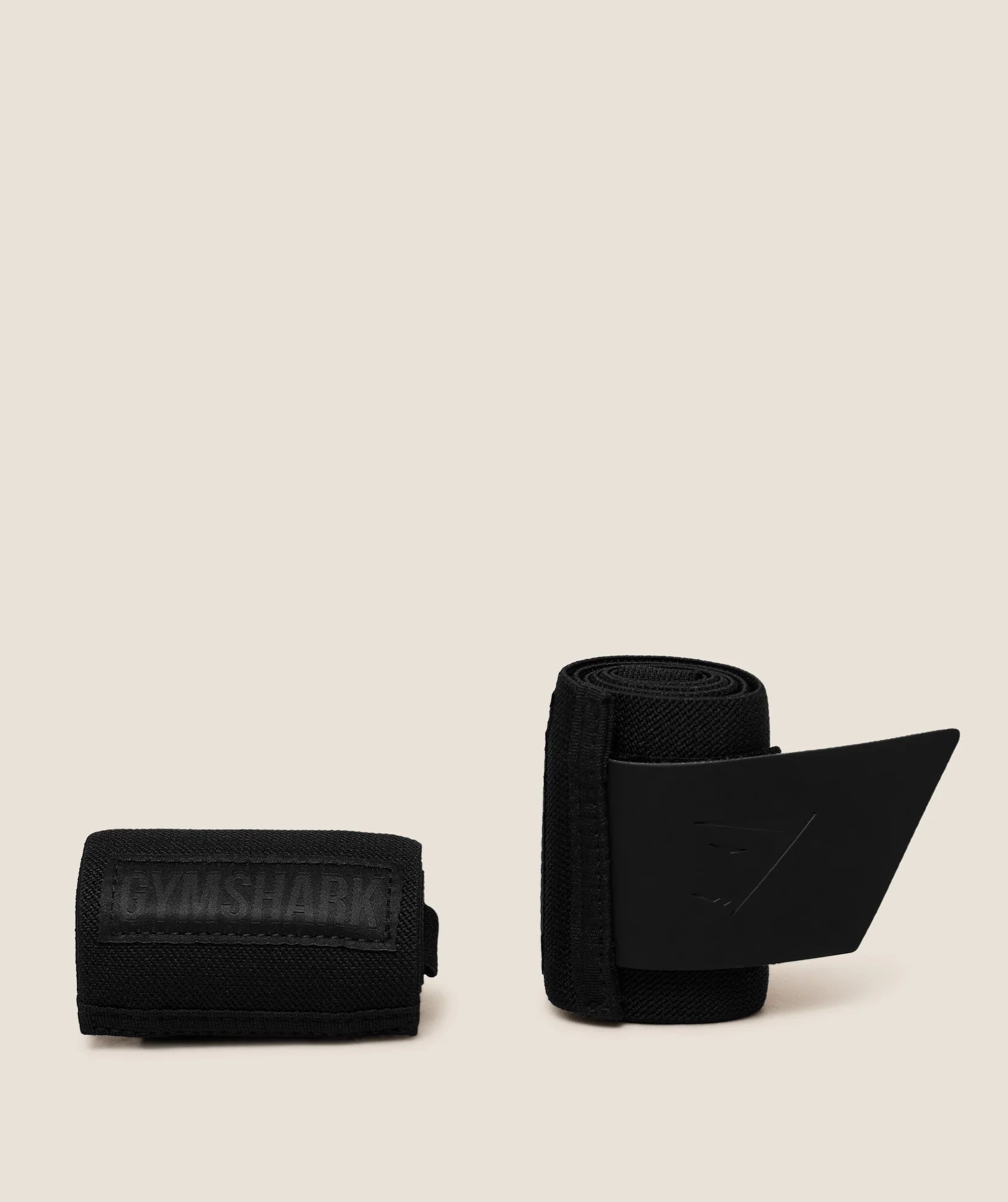 Gymshark Rigid Wrist Straps- Black