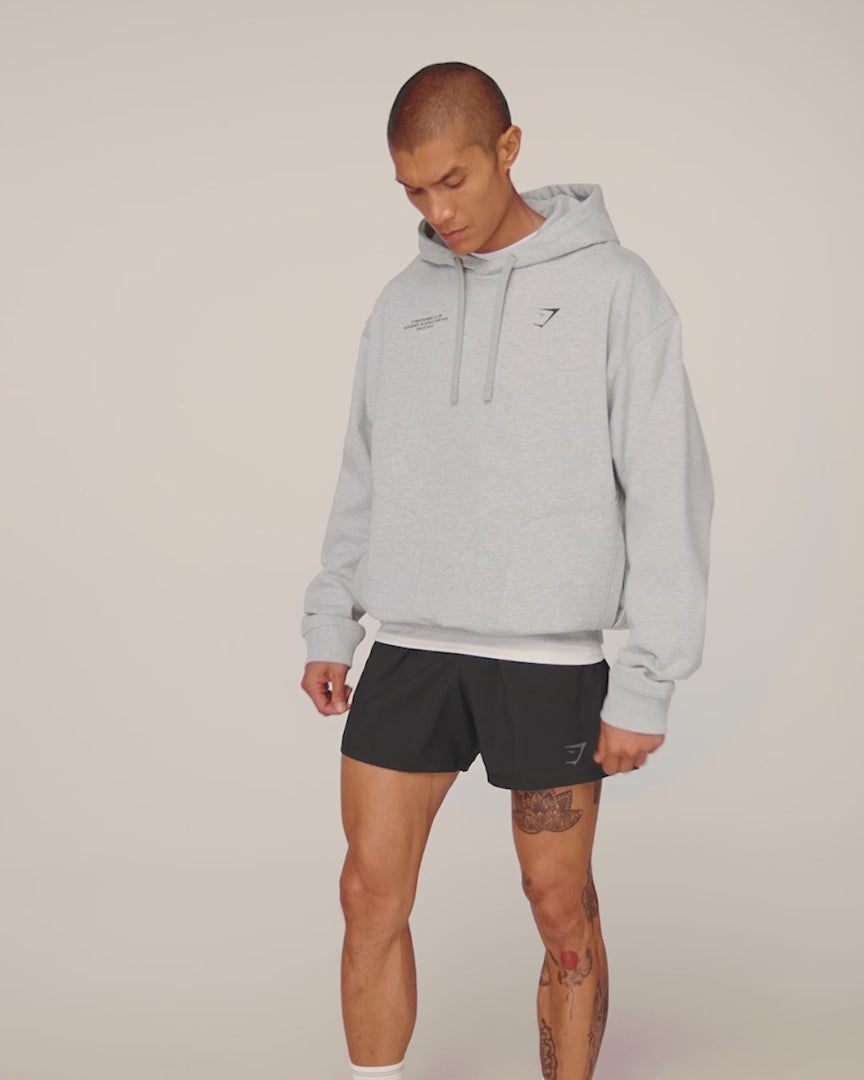 Gymshark Conditioning Club Hoodie- Light Gray